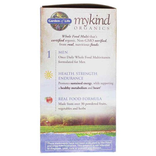 Men's Once Daily Whole Food Multivitamin, GOLM
